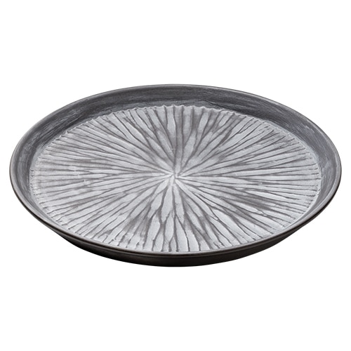 CRO-PLA-701122491008162.jpg PLAYGROUND STELLA PLATE FLAT ROUND 24CM BAUSCHER GERMANY - Image 1