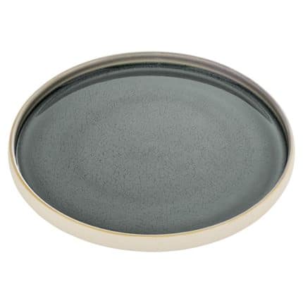 NARA GREY PLATE ROUND 27CM PLAYGROUND