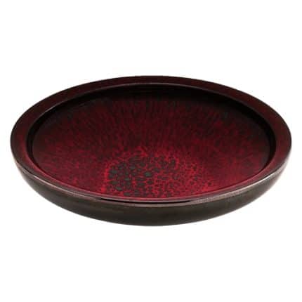 GLOW PLATE  DEEP ROUND 18CM PLAYGROUND