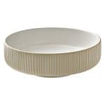 BY ORDER NARA WHITE BOWL HIGH RIM RELIEF 16CM PLAYGROUND