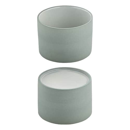 CRO-PLA-701341091101793.jpg ARTISAN GREY WHITE 2IN1 BOWL 10CM PLAYGROUND - Image 1