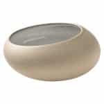ECO GRES HALF DEEP WHITE BOWL ROUND 15CM 50CL PLAYGROUND