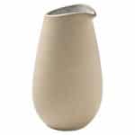 ECO GRES WHITE CREAMER POT WITHOUT HANDLE 25CL PLAYGROUND