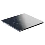 BY ORDER MARBLE PLATTER SQUARE BLACK 18X18CM PLAYGROUND