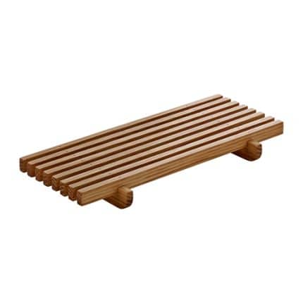 CRUMB GRID RECTANGULAR OAK 18X9CM PLAYGROUND