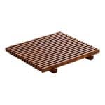CRUMB GRID SQUARE WALNUT 18X18CM PLAYGROUND