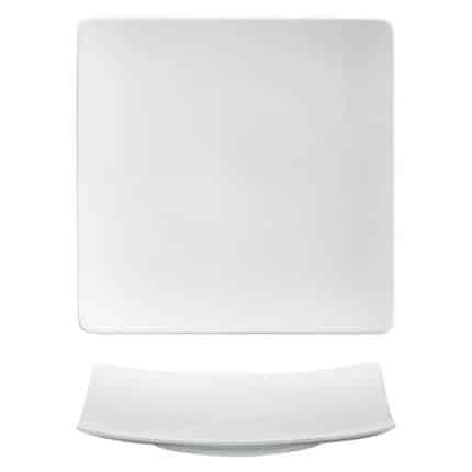 FINE DINING PLATE FLAT COUP SQUARE 24CM SCHONWALD GERMANY