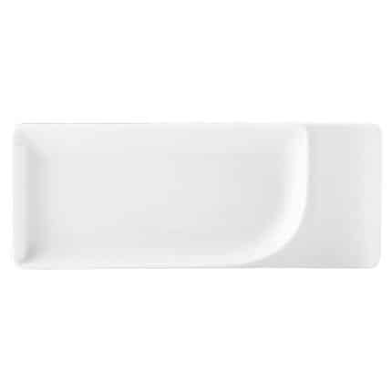 BY ORDER FINE DINING PLATTER RECTANGULAR RIM 20X8CM SCHONWALD GERMANY