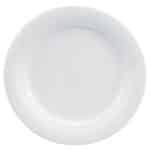 BY ORDER AVANTI GUSTO PORCELAIN PLATE FLAT WITH RIM 25CM SCHONWALD GERMANY