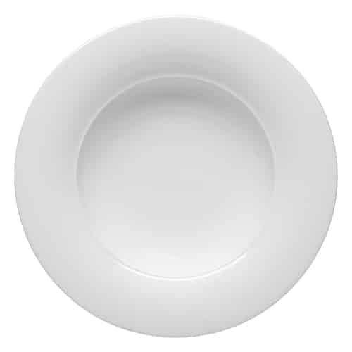 CRO-SCH-190128.jpg BY ORDER AVANTI GUSTO PORCELAIN DEEP PLATE WITH RIM 28CM SCHONWALD GERMANY - Image 1