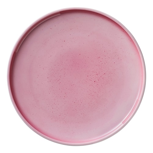 CRO-SCH-251228-63176.jpg BY ORDER SHIRO PLAIN PLATE FLAT COUPE 28CM PINK SPLASH SCHONWALD GERMANY - Image 1