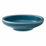BY ORDER SHIRO GLAZE COMPANION PETROL BLUE PLAIN PLATE DEEP COUPE 9CM SCHONWALD GERMANY