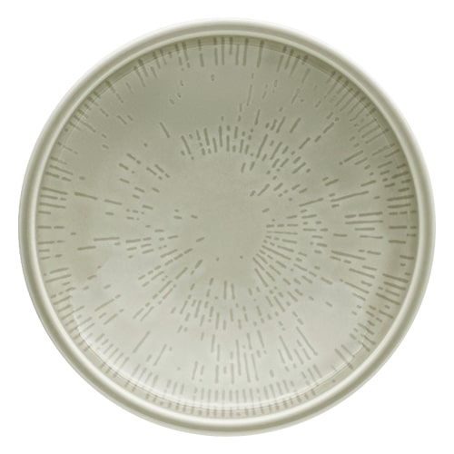 CRO-SCH-251365A.jpg BY ORDER SHIRO GLAZE STEAM STRUCTURE DEEP PLATE COUPE 15CM SCHONWALD GERMANY - Image 1