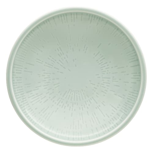 CRO-SCH-251365B.jpg BY ORDER SHIRO GLAZE FROST STRUCTURE DEEP PLATE COUPE 15CM SCHONWALD GERMANY - Image 1