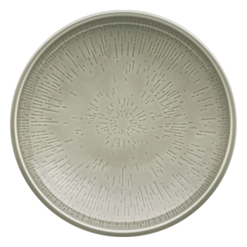 CRO-SCH-251371A.jpg BY ORDER SHIRO GLAZE STEAM STRUCTURE DEEP PLATE COUPE 21CM SCHONWALD GERMANY - Image 1