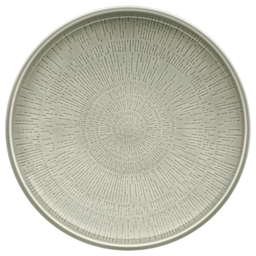 CRO-SCH-251376A.jpg BY ORDER SHIRO GLAZE STEAM STRUCTURE DEEP PLATE COUPE 26CM SCHONWALD GERMANY - Image 1