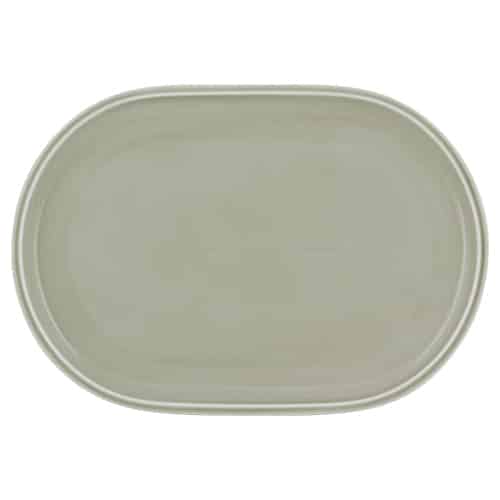 CRO-SCH-252236A.jpg BY ORDER SHIRO GLAZE STEAM OVAL PLATTER COUPE 36X23.5CM SCHONWALD GERMANY - Image 1