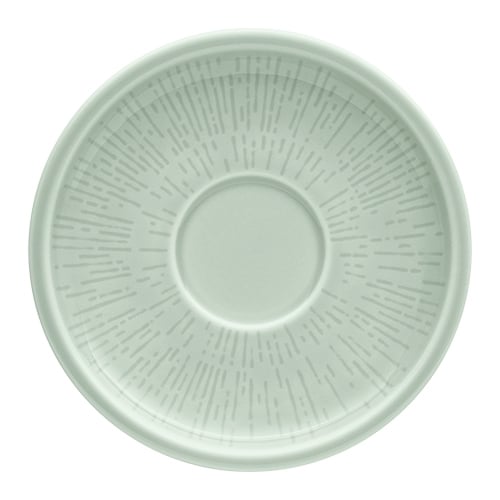 CRO-SCH-256970B.jpg BY ORDER SHIRO GLAZE FROST STRUCRURE SAUCER 17CM SCHONWALD GERMANY - Image 1