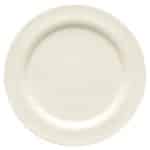 GENERATION DURACREAM PLATE FLAT ROUND WITH RIM 29CM SCHONWALD GERMANY