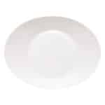 BY ORDER SIGNATURE OVAL PLATE DEEP 30X23CM SCHONWALD GERMANY