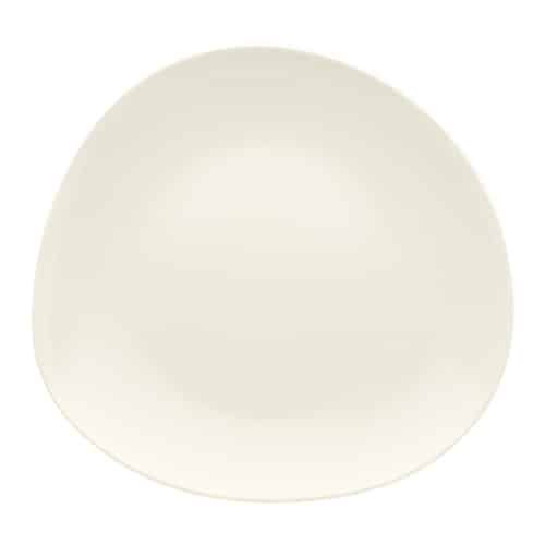 CRO-SCH-381215.jpg WELLCOME DURACREAM FLAT ASYMMETRIC COUPE FLAT PLATE 15CM SCHONWALD GERMANY - Image 1