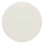 BY ORDER VIBES NOBLE PORCELAIN PLATE FLAT ROUND WITH RIM RELIEF 21CM SCHONWALD GERMANY