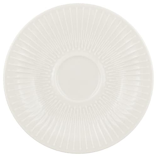 CRO-SCH-826958.jpg BY ORDER VIBES NOBLE PORCELAIN SAUCER ROUND RELIEF 13CM SCHONWALD GERMANY - Image 1