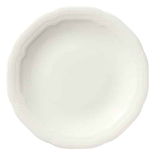 CRO-SCH-861266.jpg BY ORDER CREATE NOBLE PORCELAIN EMBOSSED PLATE FLATE COUPE 16CM SCHONWALD GERMANY - Image 1