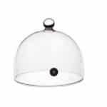CLOCHE FOR SMOKER WITH VALVE PLASTIC PC 36X27CM PADERNO