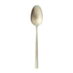CREAM ANTIQUE PVD CHAMPAGNE TABLE SPOON 1PC INOX 18-10 ARTHUR-KRUPP SAMBONET ITALY