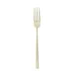 CREAM ANTIQUE PVD CHAMPAGNE TABLE FORK 1PC INOX 18-10 ARTHUR-KRUPP SAMBONET ITALY