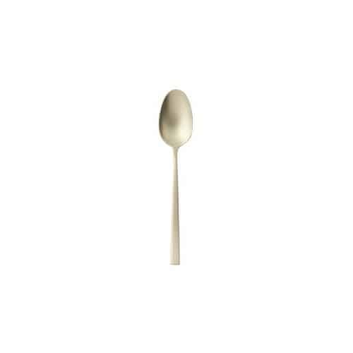 CUT-ART-62111P36.jpg CREAM ANTIQUE PVD CHAMPAGNE TEA SPOON 1PC INOX 18-10 ARTHUR-KRUPP SAMBONET ITALY - Image 1