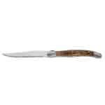 BY ORDER - LAGUIOLE STEAK KNIFE ANTIQUE 1PC BROWN ESPIEL