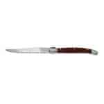 BY ORDER - LAGUIOLE STEAK KNIFE ANTIQUE 1PC BROWN WALNUT ESPIEL