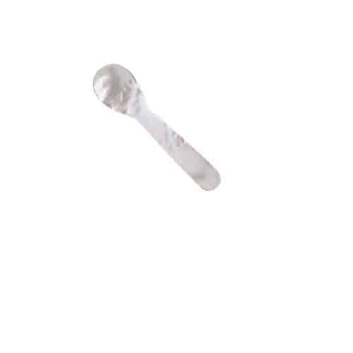 CUT-PAD-41518-00.jpg TABLE UTENSILS CAVIAR SPOON MOTHER OF PEARL PADERNO ITALY - Image 1