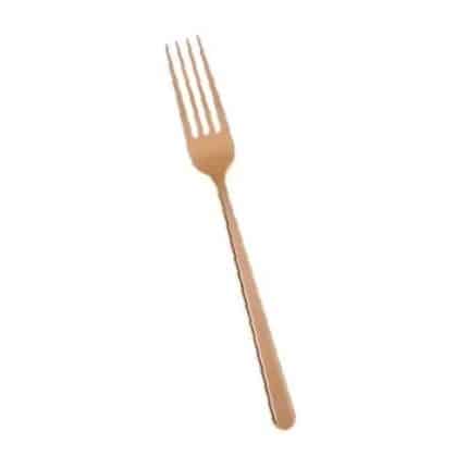 LINEAR COPPER PVD TABLE FORK SAMBONET ITALY