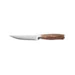 BY ORDER STEAK KNIFE SERRATED 23CM WOOD HANDLE