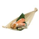 WOODEN SUSHI SMALL BOAT 29X10X5