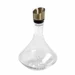 BY ORDER DECANTER WINE GLASS 2.3L WITH GOLD LID ESPIEL