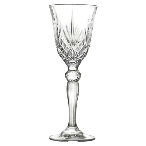 GLA-RCR-25604020006.jpg MELODIA CRYSTAL GLASS 5CL LIQUEUR GOBLET RCR ITALY - Image 1