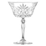 MELODIA CRYSTAL GLASS 26CL CHAMPAGNE COUPE RCR ITALY
