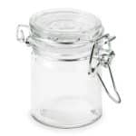 MINI GLASS JAR 7CL HERMETIC SUPREMINOX