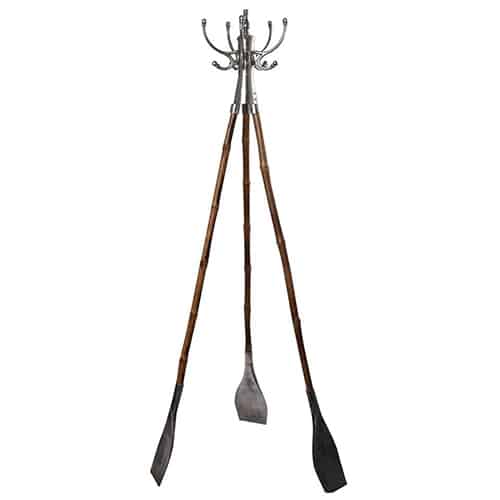 HOT-ESP-FLA327.jpg GOAT HANGER KALOGEROS ALUMINIUM WOOD PADDLES 100X200CM ESPIEL - Image 1