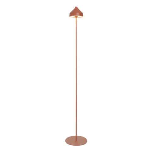 HOT-ZAF-LD1096T3.jpg BY ORDER FLOOR LAMP AMELIE TERRACOTTA LED RECHARGEABLE D20CM X H120CM ZAFFERANO ITALY - Image 1