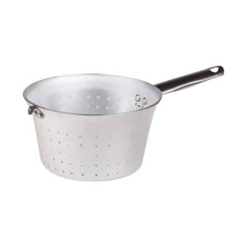 KAK-AGN-ALMA17524.jpg BY ORDER ALUMINIUM CONICAL COLANDER 1 HANDLE 24X14.5CM AGNELLI-FASA ITALY - Image 1