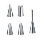 PIPING NOZZLES BOX 5 PCS FOR DECOR INOX GTSA