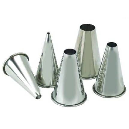 PIPING NOZZLES BOX ROUND 5 PCS 2/ 4/ 6/ 8/ 10/ GTSA