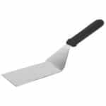 KITCHEN SPATULA TURNER BURGER 12.5X7.5CM INOX LIGHT LINE BLACK GTSA