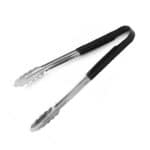 KITCHEN UTENSILS TONG COLOUR VINYL S/S 25CM BLACK GTSA