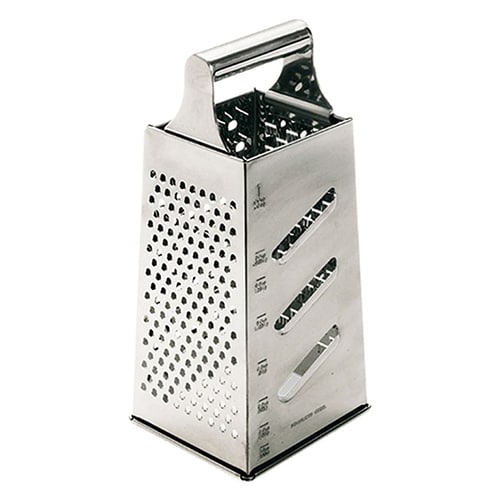 KAK-LOU-N3751.jpg KITCHEN TOOLS GRATER BIG 4WAY INOX PROFESSIONAL HOTEL LINE LT FRANCE - Image 1